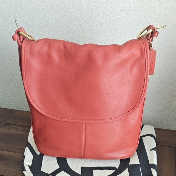 Vintage Coach - Whitney In Coral - Picture 1 of 11